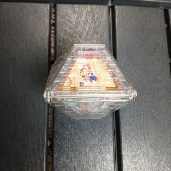 Vtg 1997 Taco Bell Nintendo Super Mario 64 Decagon Ball Maze Toy Bowser Toad ZC - Picture 1 of 7